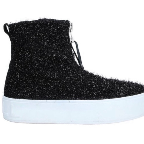 Italian zipper high top sneakers - Picture 1 of 3